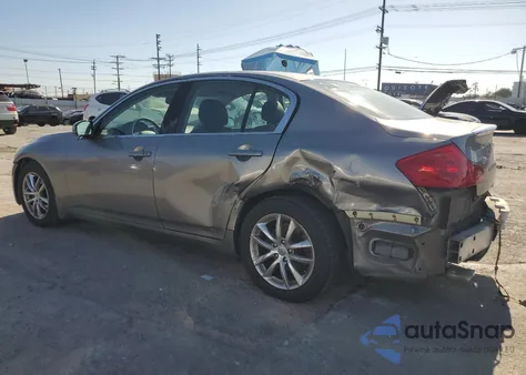 2007 Infiniti G35 from USA, damaged, VIN JNKBV61E17M706323